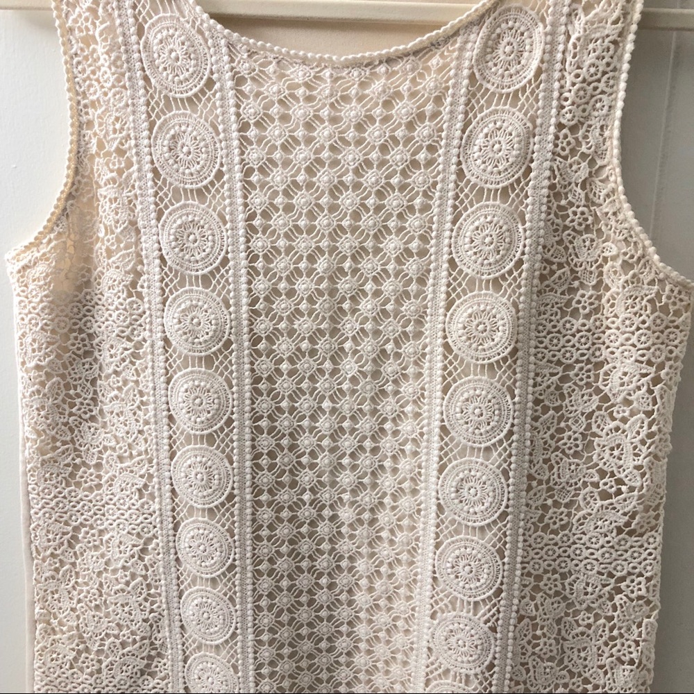 Ann Taylor Loft Crochet Top - Picture 4 of 5